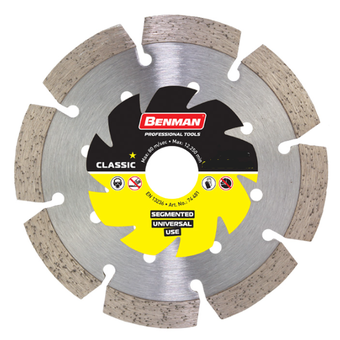 Benman Diamond Cutting Blade - Segmented 115mm