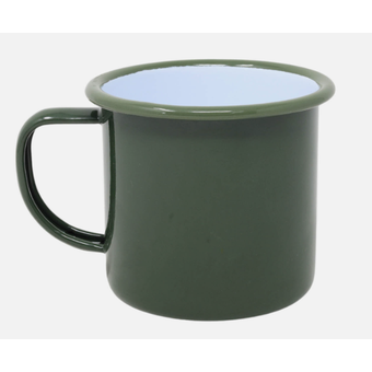 Enamel Mug 8cm - Green