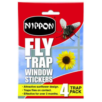 Nippon Window Sticker Fly Trap