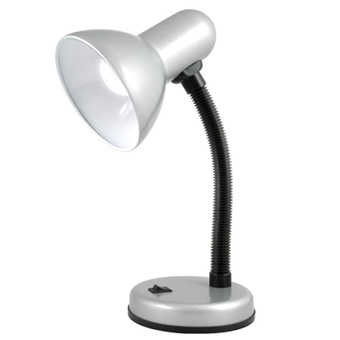 LLOYTRON 35w 'Classic' Flexi Desk Lamp - Silver