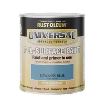 Rust-Oleum Universal Bowness Blue Satin All-Surface Paint - 750ml