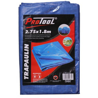 Hilka Multi-Purpose Polythene Woven Tarpaulin - 9ft x 6ft