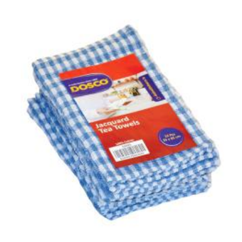 Dosco Jacquard cotton tea towel - single