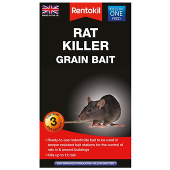 Rentokil Rat Killer - 3 Sachets