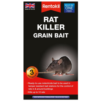 Rentokil Rat Killer - 3 Sachets
