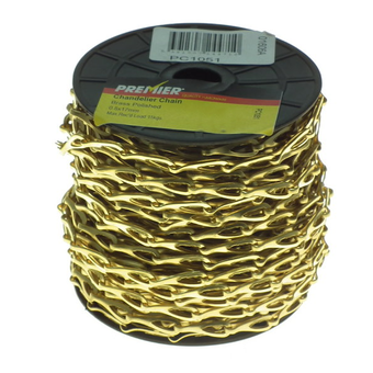 Brass Chandelier Chain - Price Per Metre