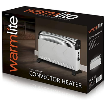 Warmlite 2KW White Convector Heater