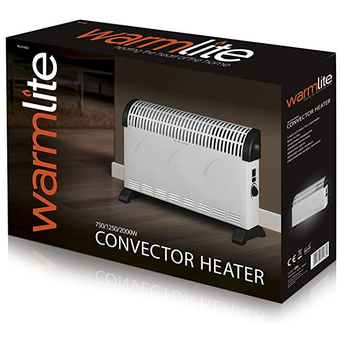 Warmlite 2KW White Convector Heater