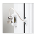 Jackloc Window Restrictor Child Lock - White L21666