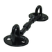 100mm (4") Black Japanned Cast Cabin Hook