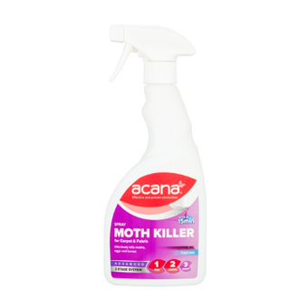 Acana Fragranced Carpet & Fabric Moth Killer - 500ml - Fresh Linen scent