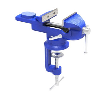 Cast iron vice with anvil