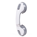 Bathroom suction cup grab rail