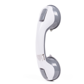 Bathroom suction cup grab rail