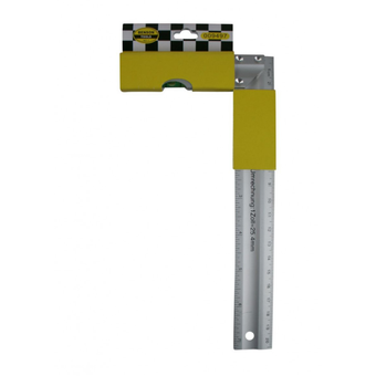 Square 200 x 100 mm with spirit level