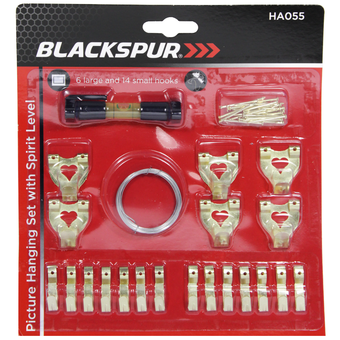 Picture Hanging Set With Spirit Level