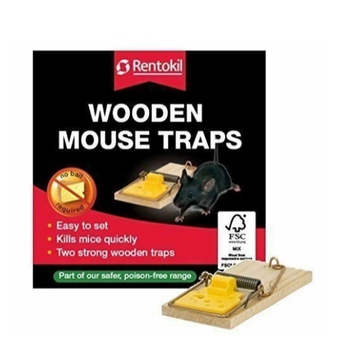 Rentokil Wooden Mouse trap