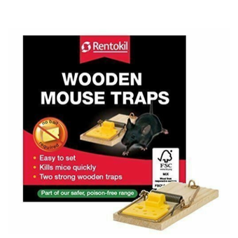 Rentokil Wooden Mouse trap