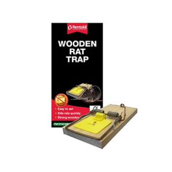 Rentokil wooden rat trap