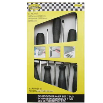 Benson 7 pce screwdriver set