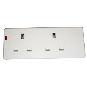 13a Trailing Socket Double