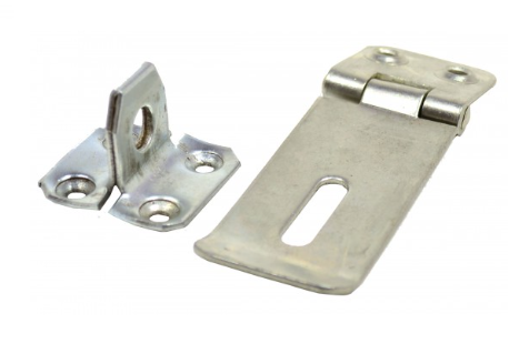 75mm (3") BZP Safety Hasp & Staple
