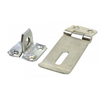 75mm (3") BZP Safety Hasp & Staple