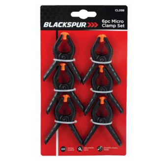 6pc Micro Clamp Set