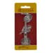 Centurion Nickel Plated Silent Pattern Cabin Hook - 100mm (4")