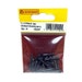 Centurion Slotted Round Black Jap Woodscrews - ¾" x 6 - Pack Of 21