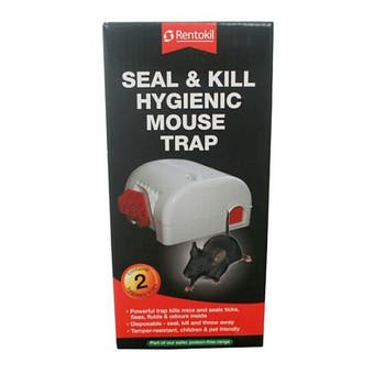 Rentokil Seal & Kill Hygienic Mouse Trap