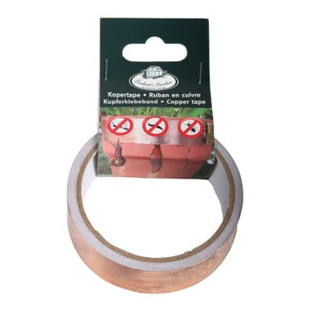Self-Adhesive Copper Tape 5m Snail and Ant Repellent for Pots Planters and Gardens