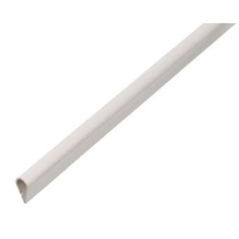 Self-Locking Profile PVC White - 15mm x 0.9mm / 2m