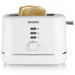 Severin 2 Slice Toaster 850W White – Adjustable Browning, Defrost & Bun Warmer