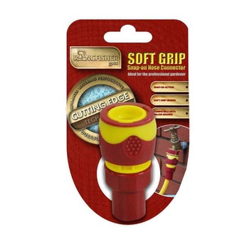Kingfisher Soft Grip Snap-On Hose Connector