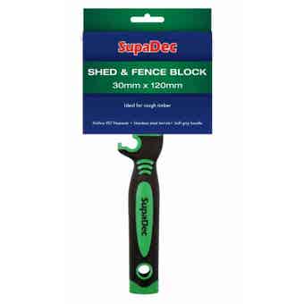Shed And Fence Block Brush 30mm x 120mm