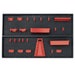 Wall Organiser Set | Modular Garage & Workshop Storage System - 800x 500mm