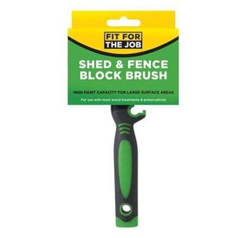 Fit For The Job Shed & Fence Block Brush