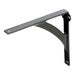 Shelf Bracket For Wood 149mm x 149mm x 16mm - Matt Black