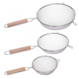 Stainless steel sieve - 3 Pieces