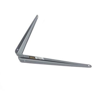 F.F.Group Heavy Duty Silver Shelf Bracket - 150 X 200mm