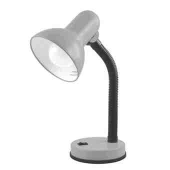 Lloytron Desk Lamp Silver
