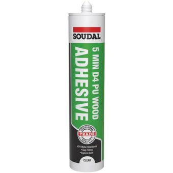Siudal 5 Minutes Gel Pu Wood Adhesive Trade 290ml