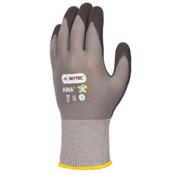 Skytec Aria Work Gloves Size 8 Medium with Nitrile Foam Grip