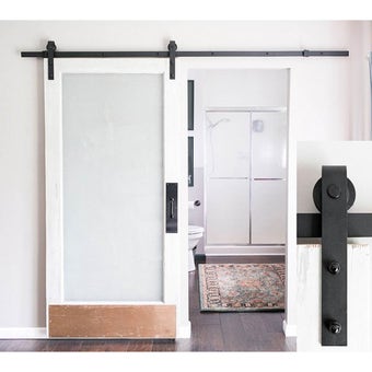 Sliding Door Rail Set