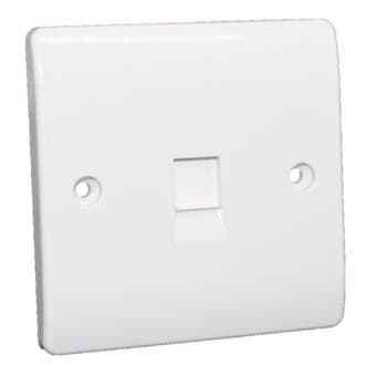 Slimline RJ145 Outlet - 1 Gang