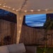 Smart Garden String Solar-Powered Warm white 140 LED Gazebo String lights