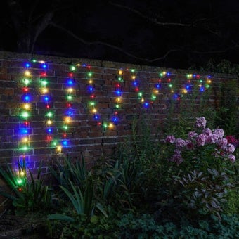 Smart String Lights – 200 LED Multi-Coloured Solar-Powered Decorative Lights