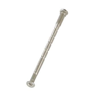 Nickel Plated Security Screw - M4 x 75mm
