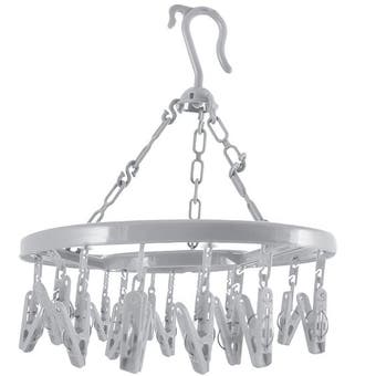 De Vielle Plastic Sock Hanger 18 Pegs